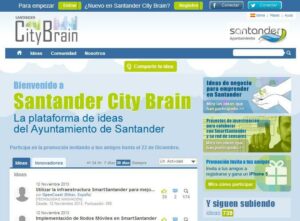 Lee más sobre el artículo Santander City Brain, la plataforma de ideas del Ayuntamiento de Santander con la colaboración de ideas4all